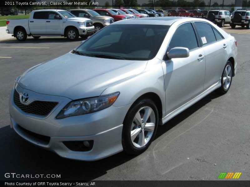 Classic Silver Metallic / Ash 2011 Toyota Camry SE