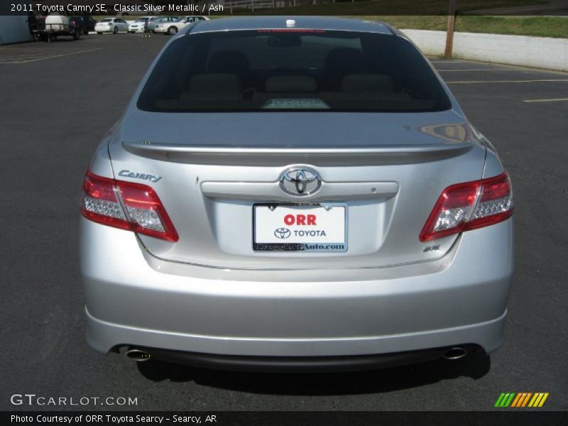 Classic Silver Metallic / Ash 2011 Toyota Camry SE