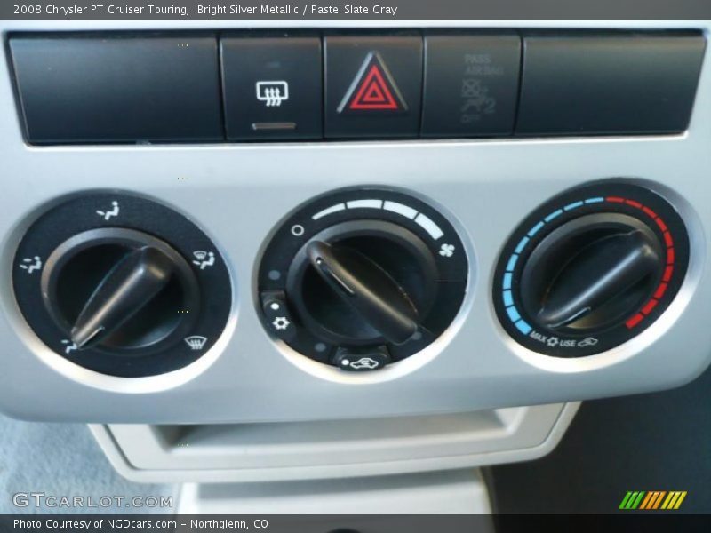 Bright Silver Metallic / Pastel Slate Gray 2008 Chrysler PT Cruiser Touring