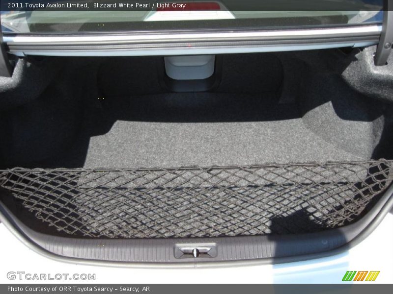 Blizzard White Pearl / Light Gray 2011 Toyota Avalon Limited