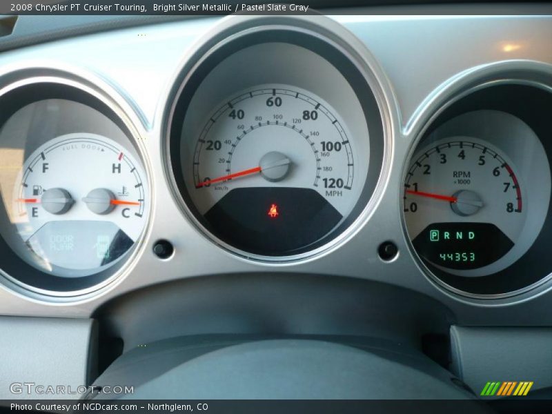 Bright Silver Metallic / Pastel Slate Gray 2008 Chrysler PT Cruiser Touring