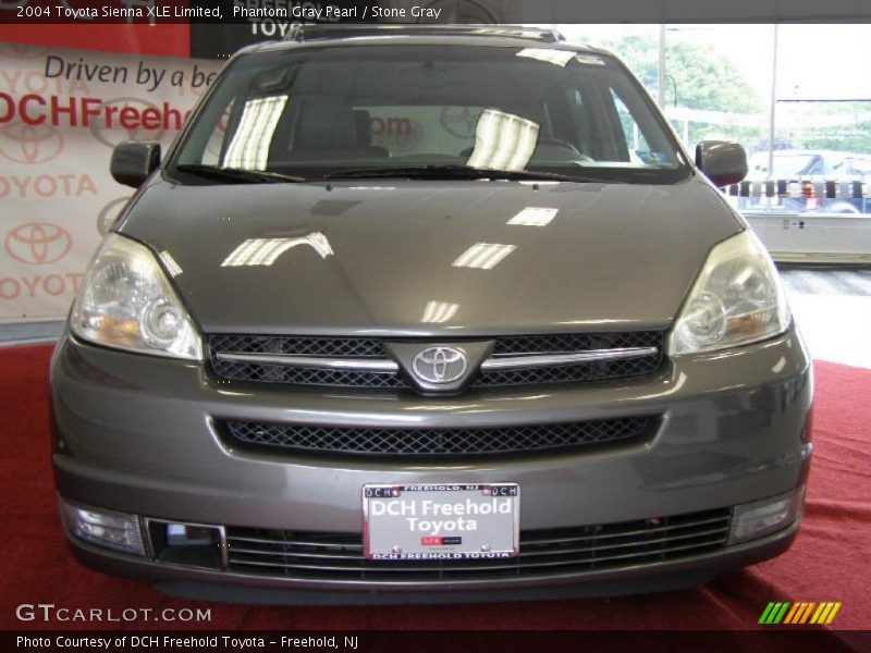 Phantom Gray Pearl / Stone Gray 2004 Toyota Sienna XLE Limited