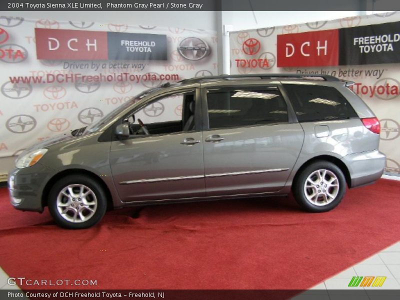 Phantom Gray Pearl / Stone Gray 2004 Toyota Sienna XLE Limited