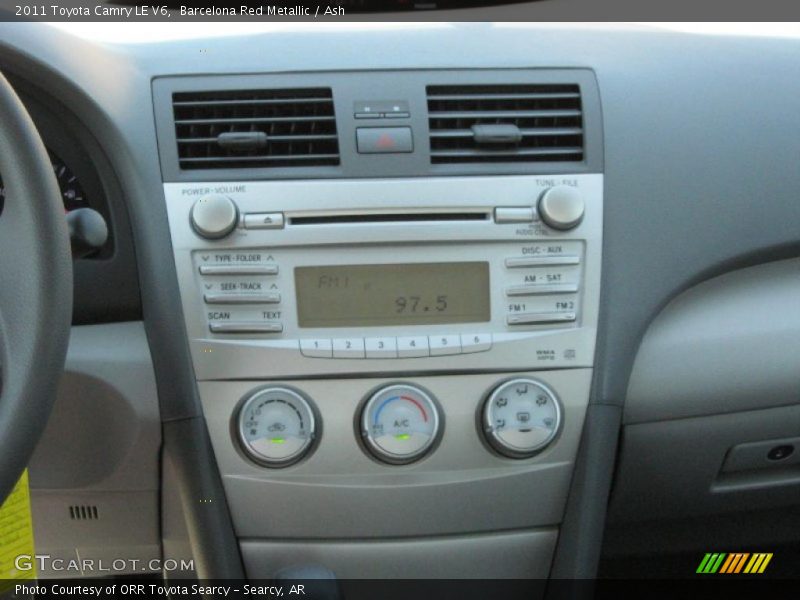 Barcelona Red Metallic / Ash 2011 Toyota Camry LE V6