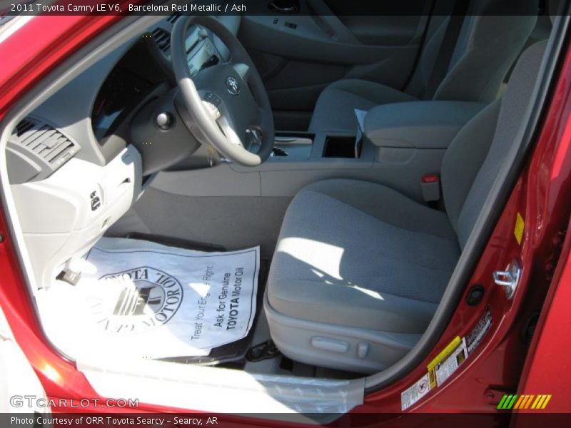 Barcelona Red Metallic / Ash 2011 Toyota Camry LE V6
