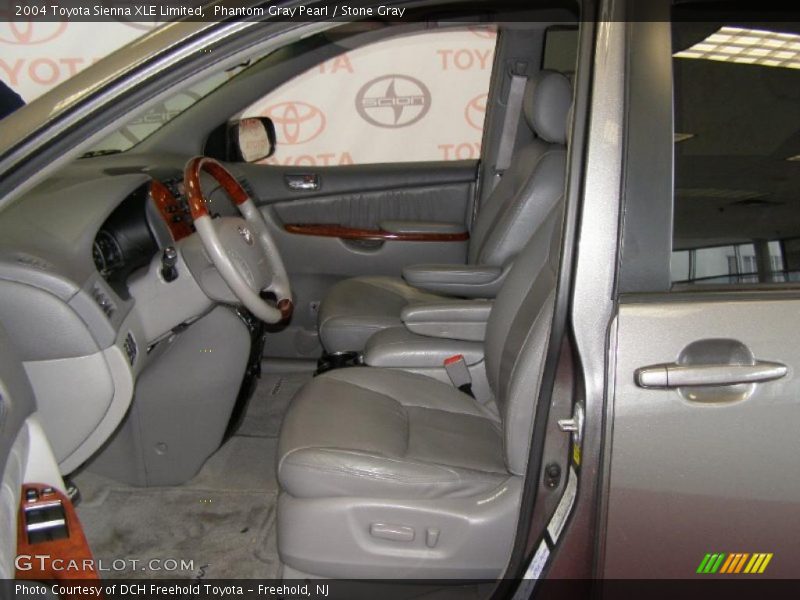 Phantom Gray Pearl / Stone Gray 2004 Toyota Sienna XLE Limited