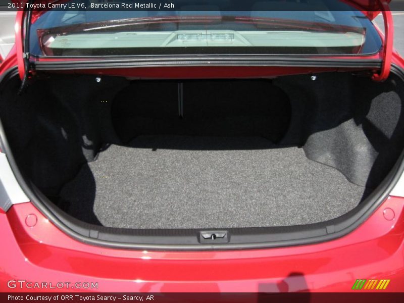 Barcelona Red Metallic / Ash 2011 Toyota Camry LE V6