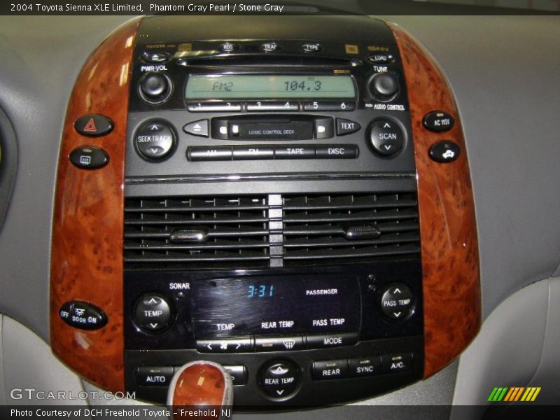 Phantom Gray Pearl / Stone Gray 2004 Toyota Sienna XLE Limited