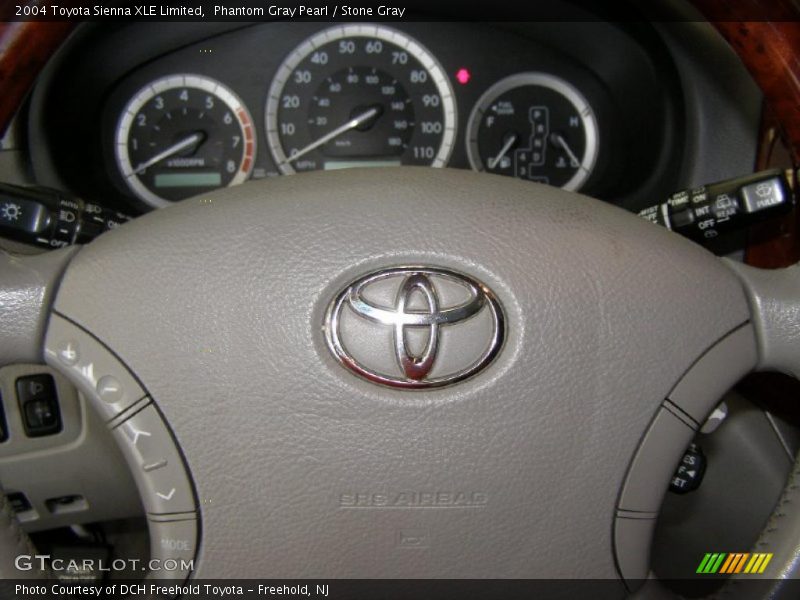 Phantom Gray Pearl / Stone Gray 2004 Toyota Sienna XLE Limited