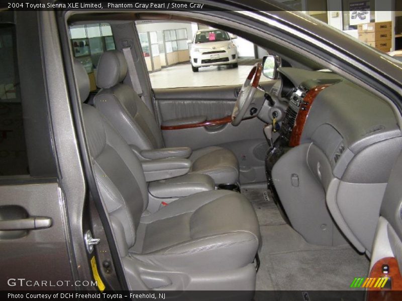 Phantom Gray Pearl / Stone Gray 2004 Toyota Sienna XLE Limited