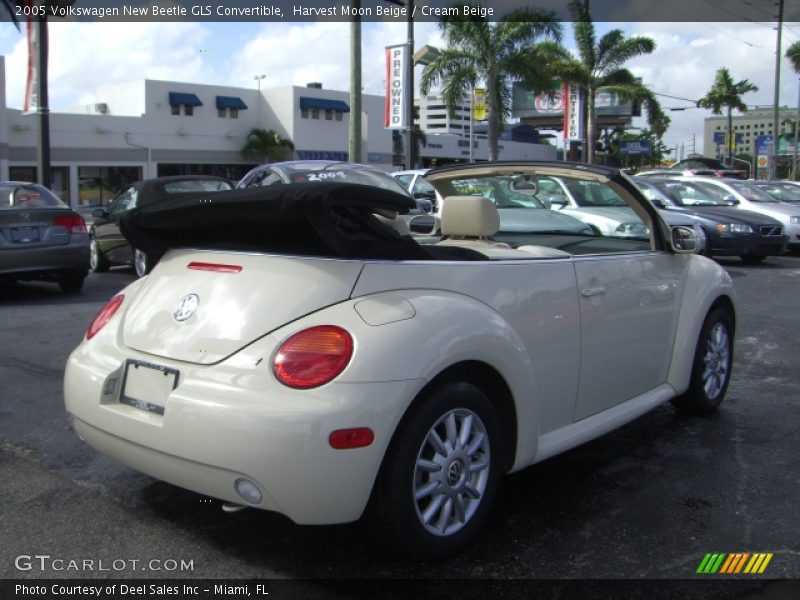 Harvest Moon Beige / Cream Beige 2005 Volkswagen New Beetle GLS Convertible