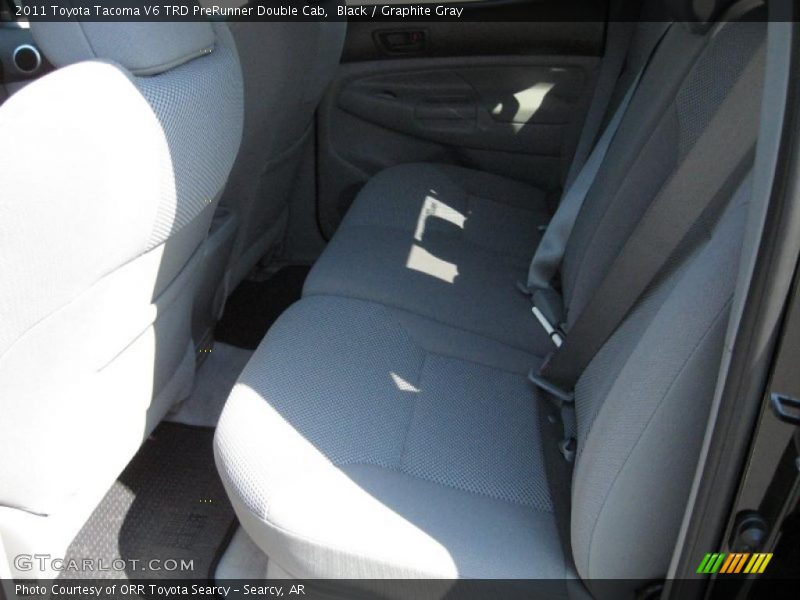 Black / Graphite Gray 2011 Toyota Tacoma V6 TRD PreRunner Double Cab