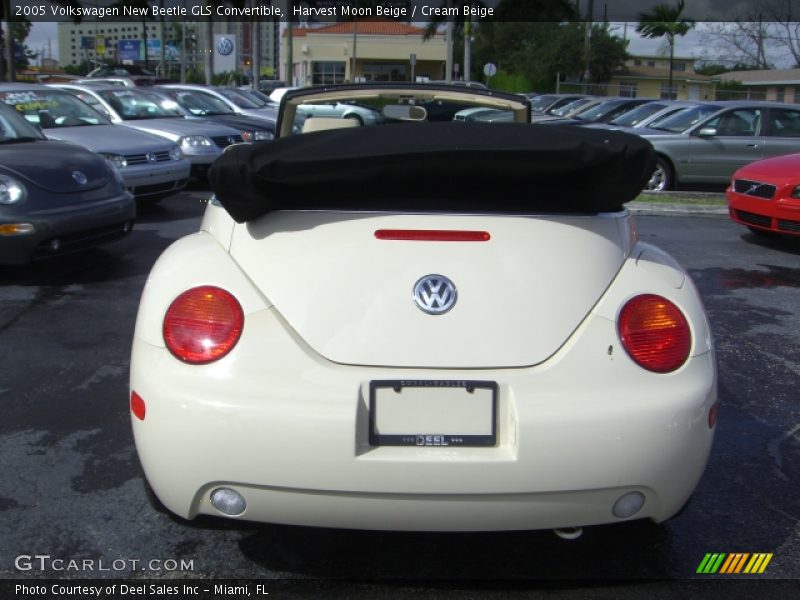 Harvest Moon Beige / Cream Beige 2005 Volkswagen New Beetle GLS Convertible