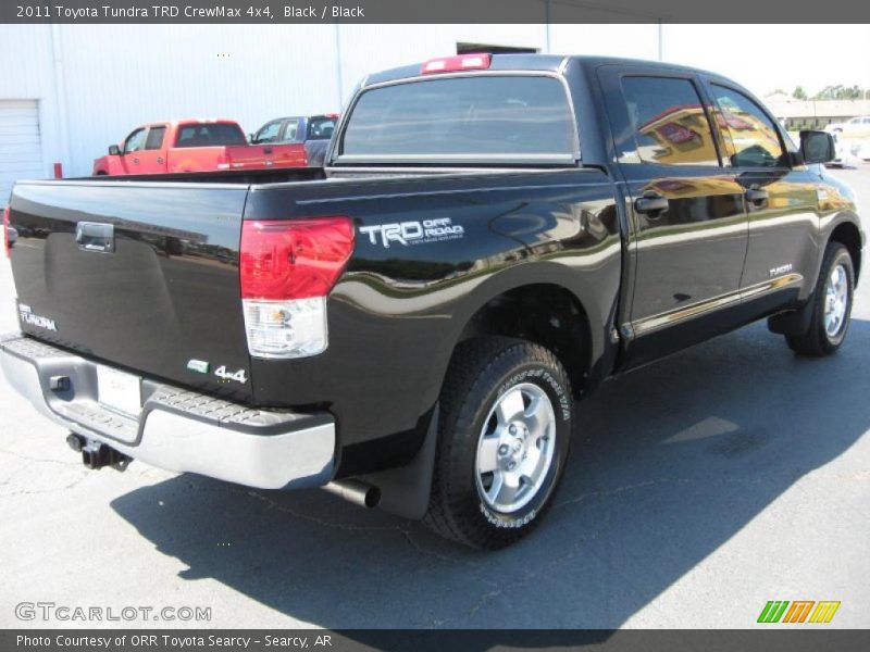 Black / Black 2011 Toyota Tundra TRD CrewMax 4x4