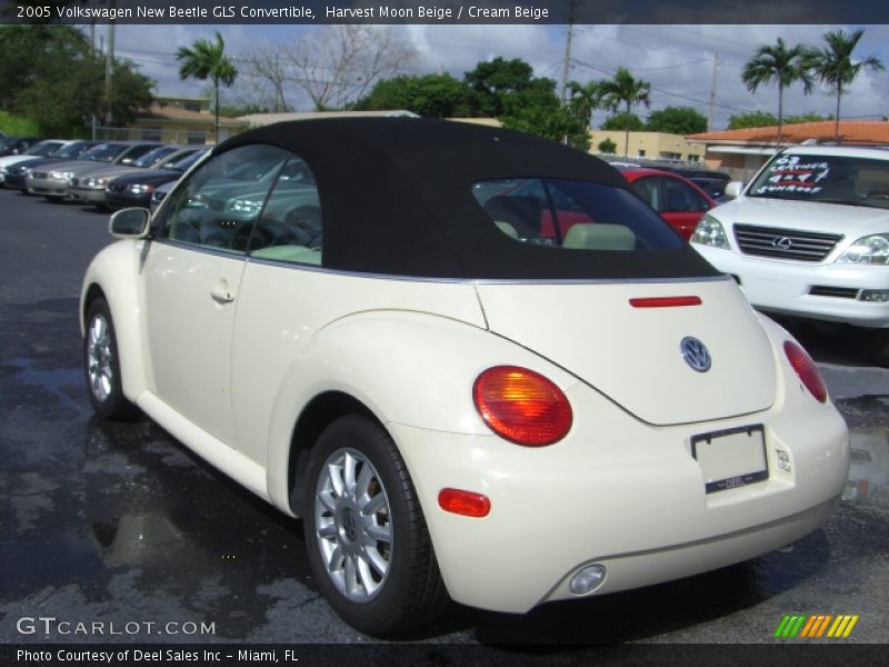 Harvest Moon Beige / Cream Beige 2005 Volkswagen New Beetle GLS Convertible