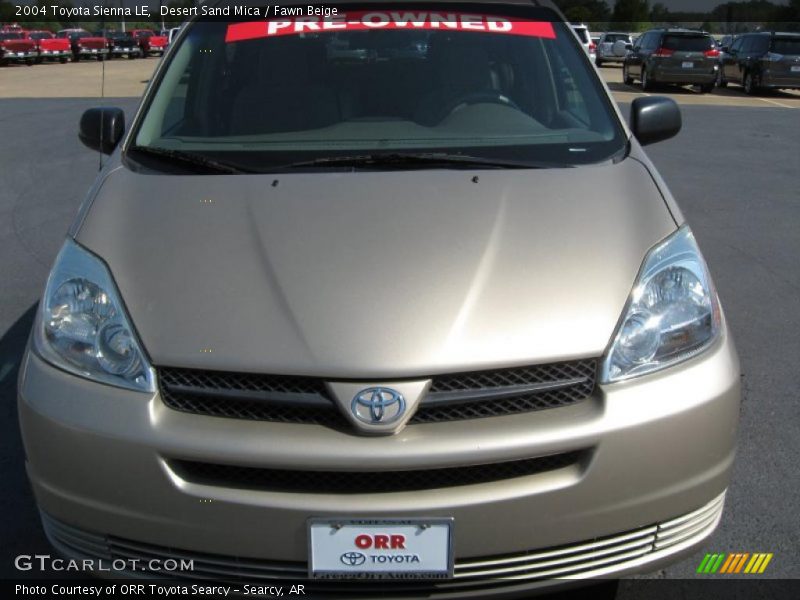 Desert Sand Mica / Fawn Beige 2004 Toyota Sienna LE