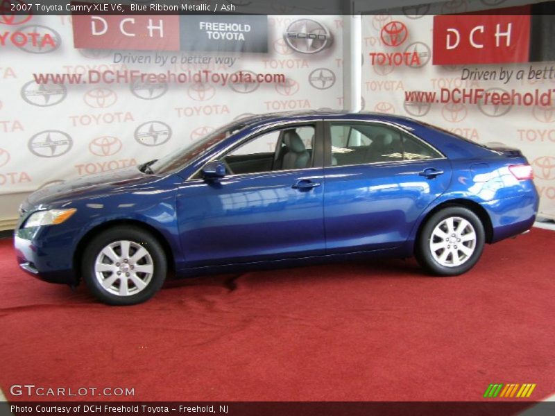 Blue Ribbon Metallic / Ash 2007 Toyota Camry XLE V6