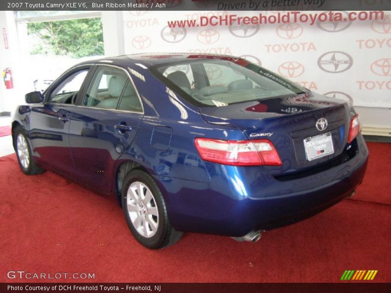 Blue Ribbon Metallic / Ash 2007 Toyota Camry XLE V6