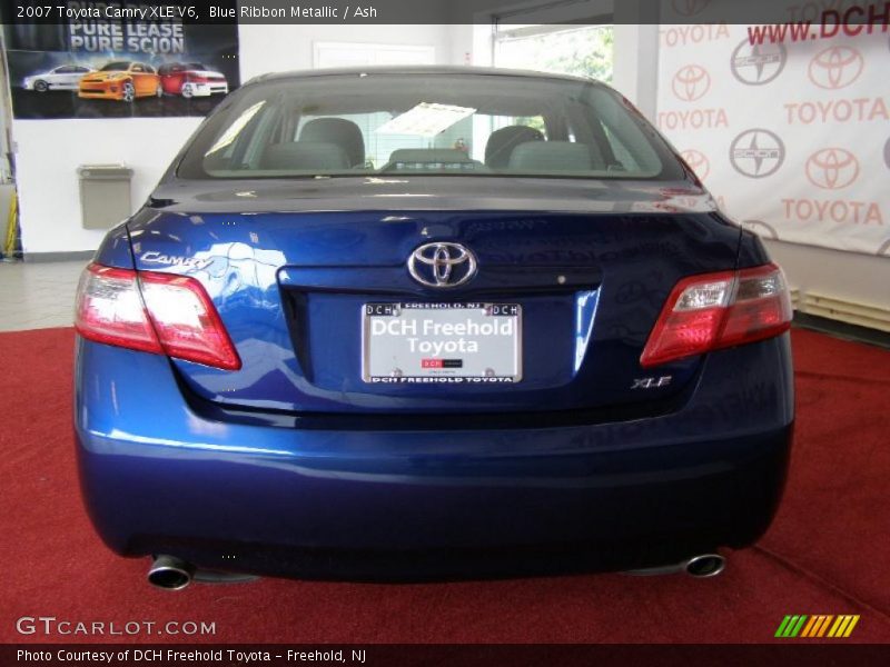 Blue Ribbon Metallic / Ash 2007 Toyota Camry XLE V6