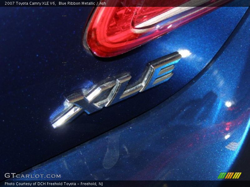 Blue Ribbon Metallic / Ash 2007 Toyota Camry XLE V6