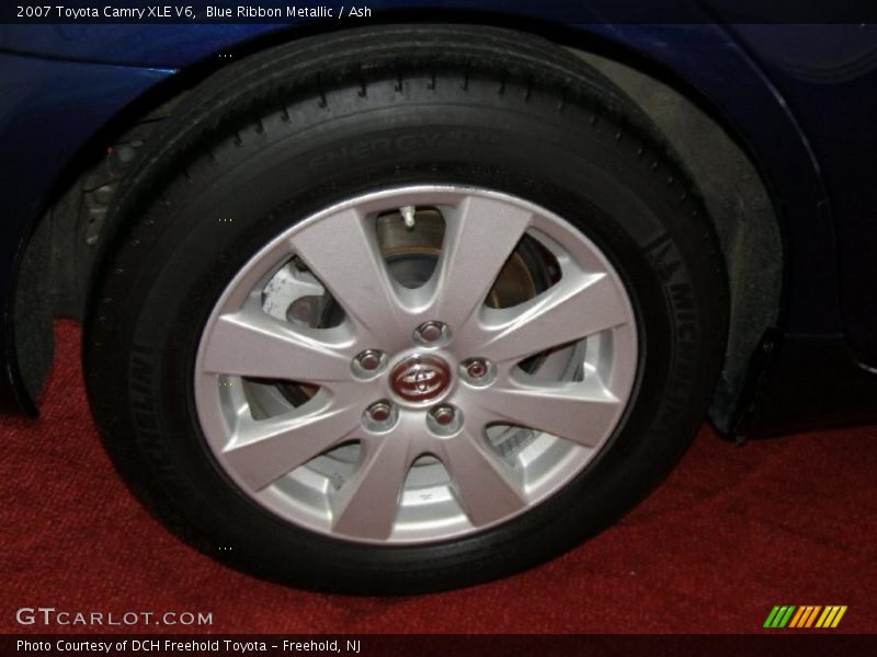 Blue Ribbon Metallic / Ash 2007 Toyota Camry XLE V6