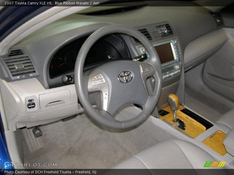 Blue Ribbon Metallic / Ash 2007 Toyota Camry XLE V6