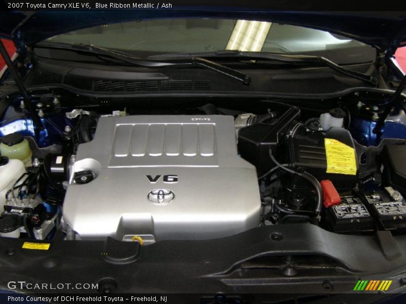 Blue Ribbon Metallic / Ash 2007 Toyota Camry XLE V6