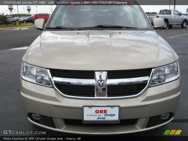 Light Sandstone Metallic / Dark Slate Gray/Light Graystone 2009 Dodge Journey SXT AWD