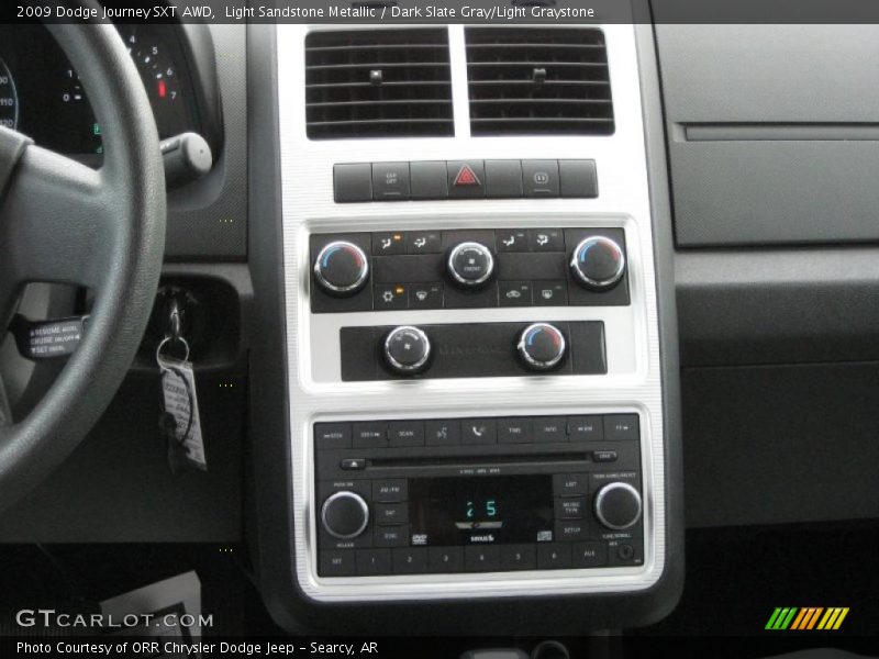 Light Sandstone Metallic / Dark Slate Gray/Light Graystone 2009 Dodge Journey SXT AWD