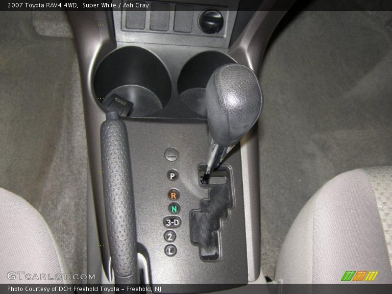 Super White / Ash Gray 2007 Toyota RAV4 4WD