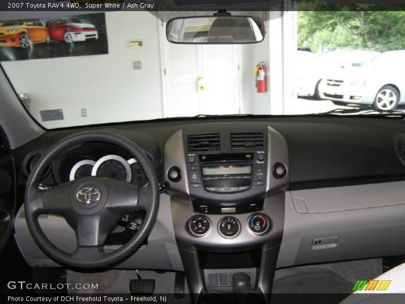 Super White / Ash Gray 2007 Toyota RAV4 4WD