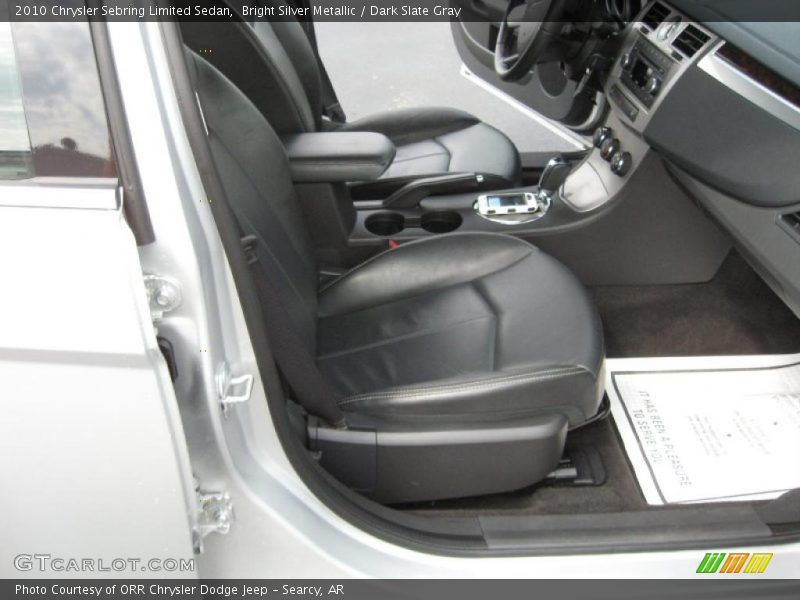 Bright Silver Metallic / Dark Slate Gray 2010 Chrysler Sebring Limited Sedan