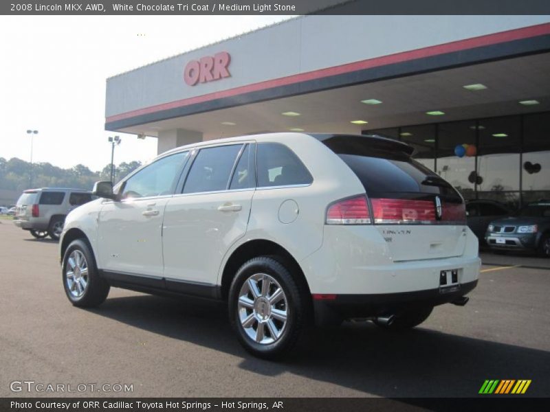White Chocolate Tri Coat / Medium Light Stone 2008 Lincoln MKX AWD