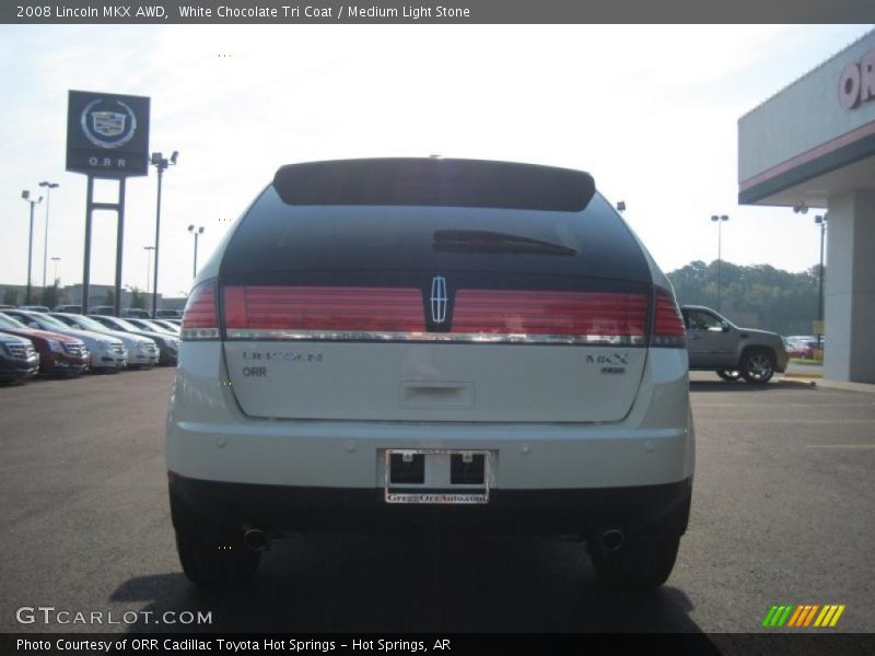 White Chocolate Tri Coat / Medium Light Stone 2008 Lincoln MKX AWD