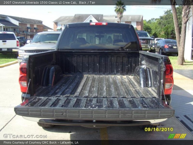 Black / Tan 2007 Chevrolet Silverado 1500 Classic LS Crew Cab