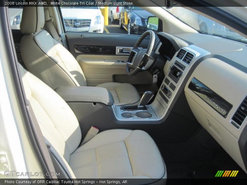 White Chocolate Tri Coat / Medium Light Stone 2008 Lincoln MKX AWD