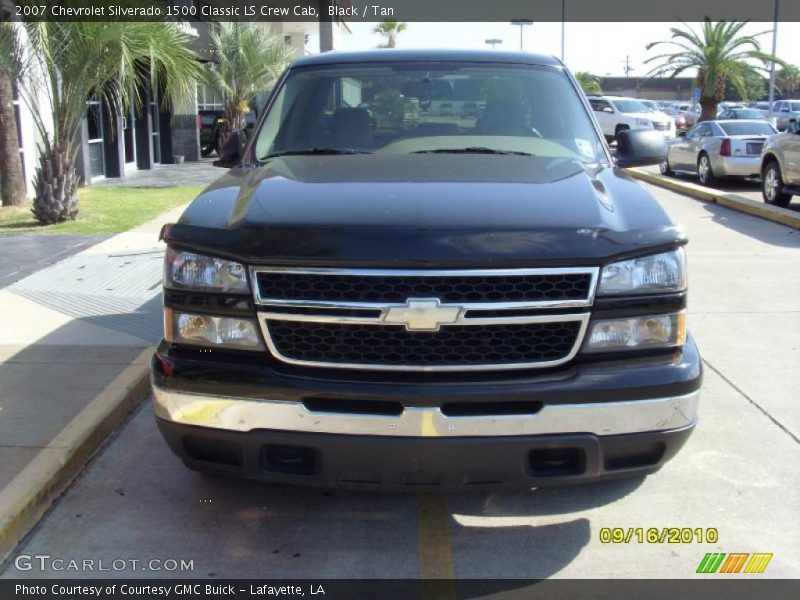 Black / Tan 2007 Chevrolet Silverado 1500 Classic LS Crew Cab