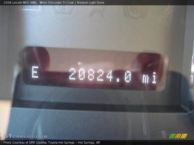 White Chocolate Tri Coat / Medium Light Stone 2008 Lincoln MKX AWD