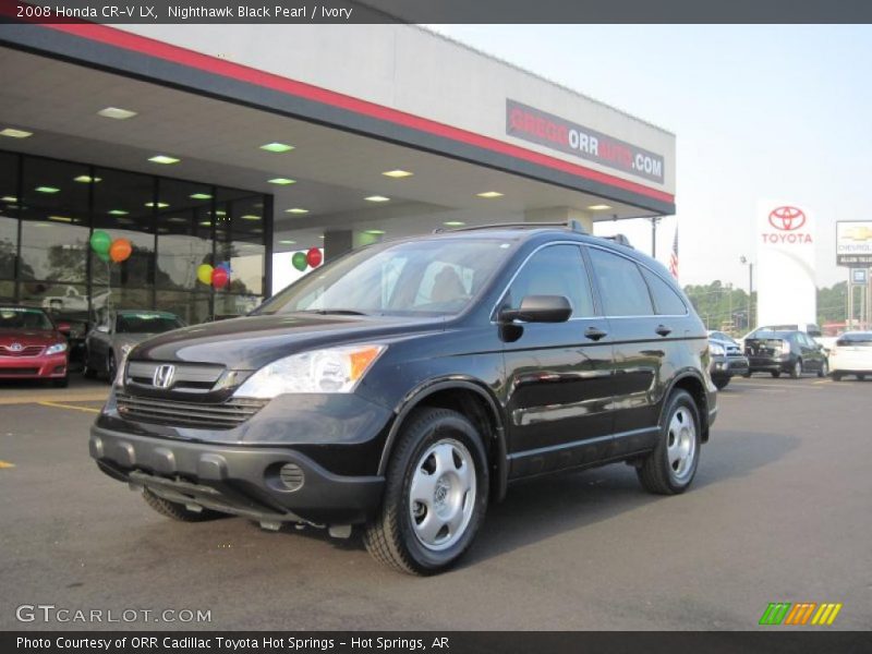 Nighthawk Black Pearl / Ivory 2008 Honda CR-V LX