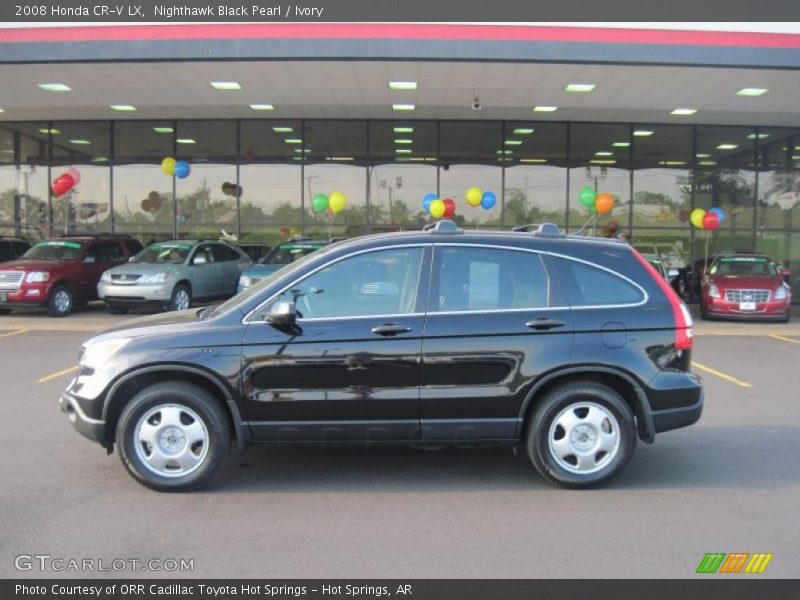 Nighthawk Black Pearl / Ivory 2008 Honda CR-V LX