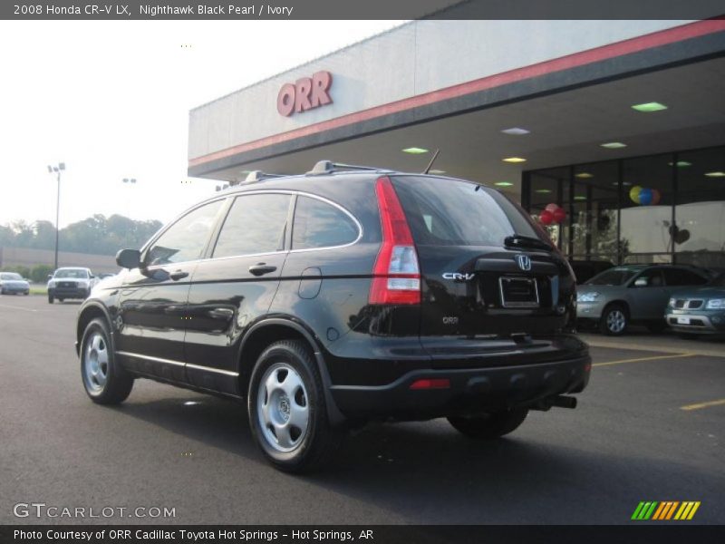 Nighthawk Black Pearl / Ivory 2008 Honda CR-V LX