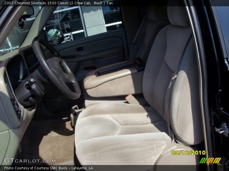 Black / Tan 2007 Chevrolet Silverado 1500 Classic LS Crew Cab