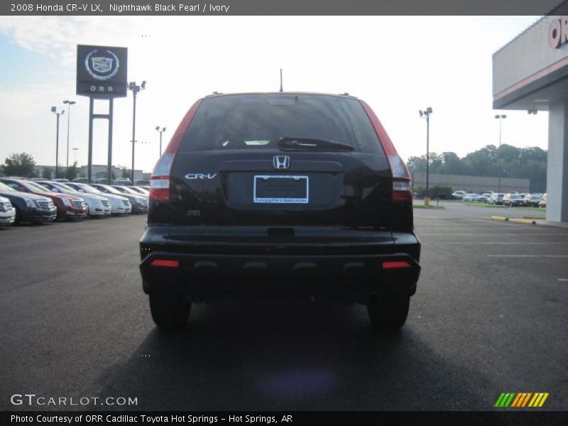 Nighthawk Black Pearl / Ivory 2008 Honda CR-V LX