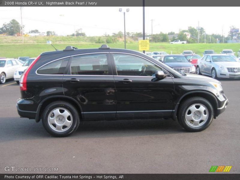 Nighthawk Black Pearl / Ivory 2008 Honda CR-V LX