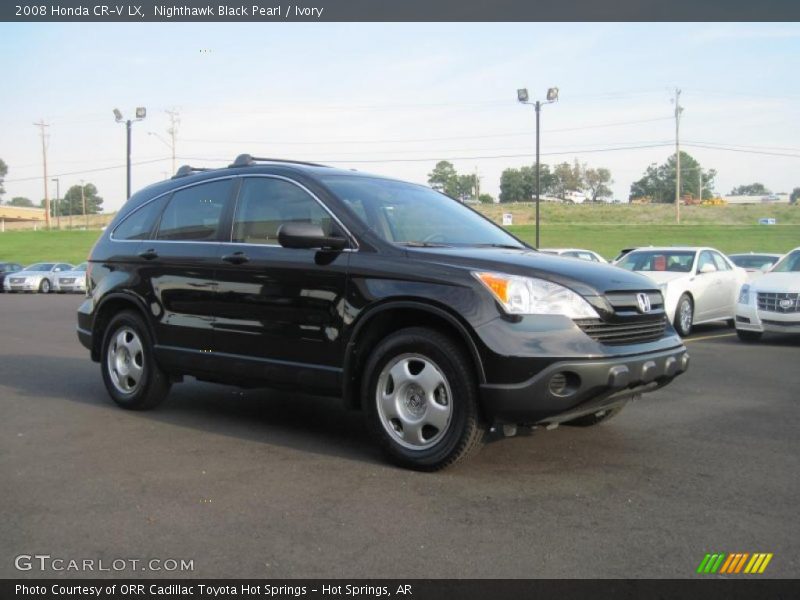 Nighthawk Black Pearl / Ivory 2008 Honda CR-V LX