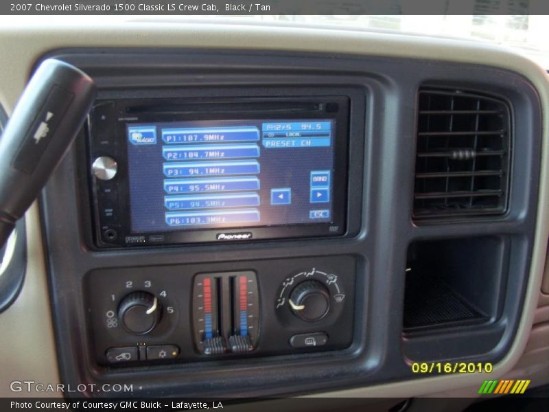 Black / Tan 2007 Chevrolet Silverado 1500 Classic LS Crew Cab