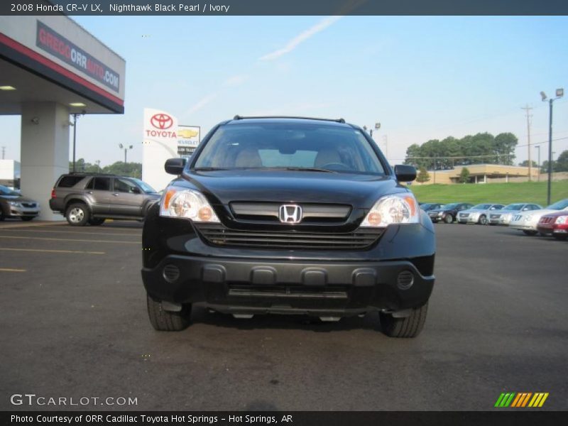 Nighthawk Black Pearl / Ivory 2008 Honda CR-V LX