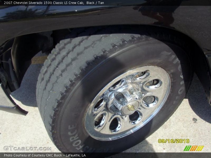 Black / Tan 2007 Chevrolet Silverado 1500 Classic LS Crew Cab