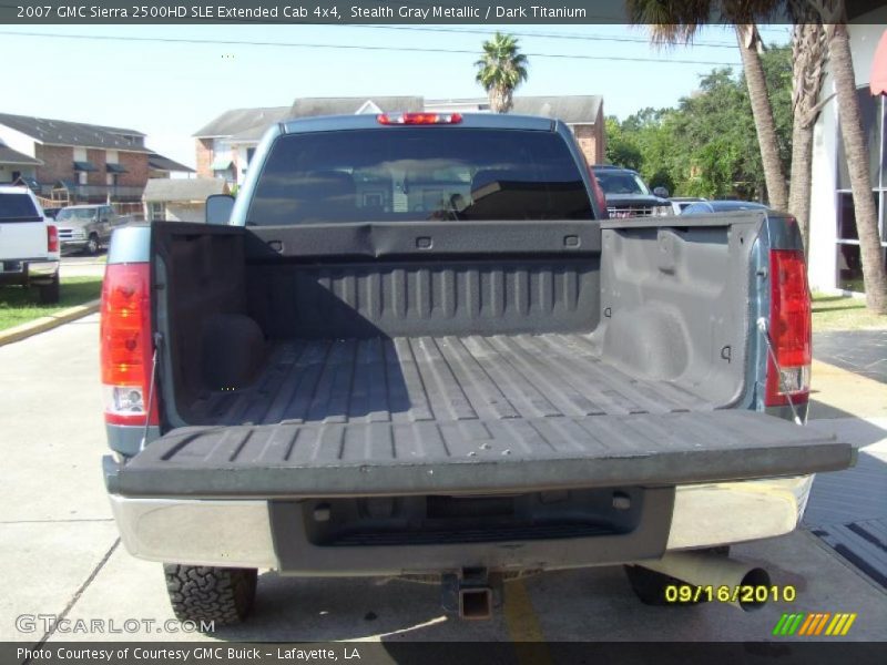Stealth Gray Metallic / Dark Titanium 2007 GMC Sierra 2500HD SLE Extended Cab 4x4