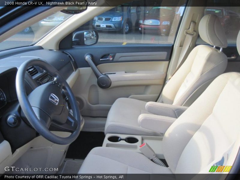 Nighthawk Black Pearl / Ivory 2008 Honda CR-V LX